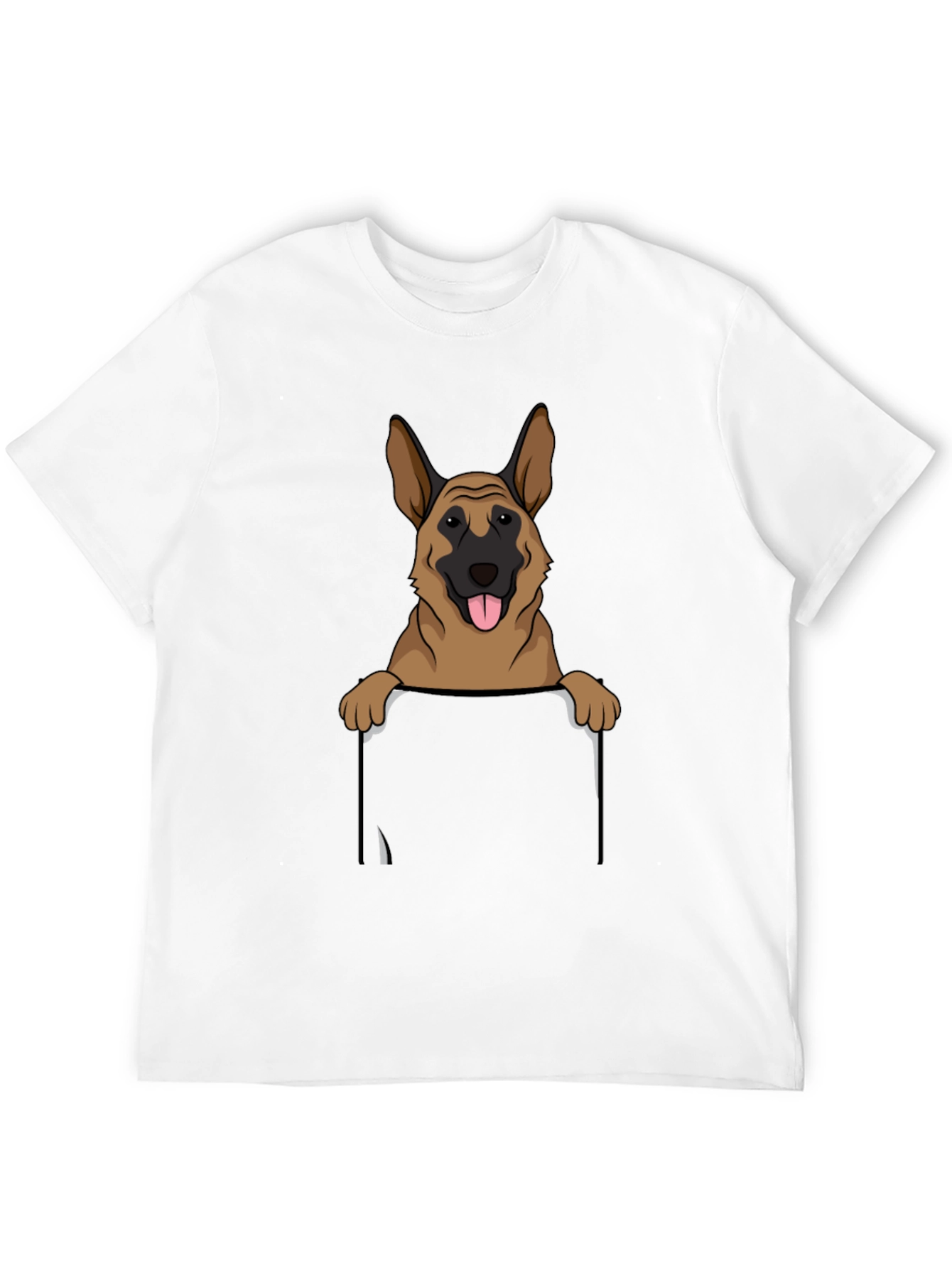 Dog Peek Pocket T-Shirt