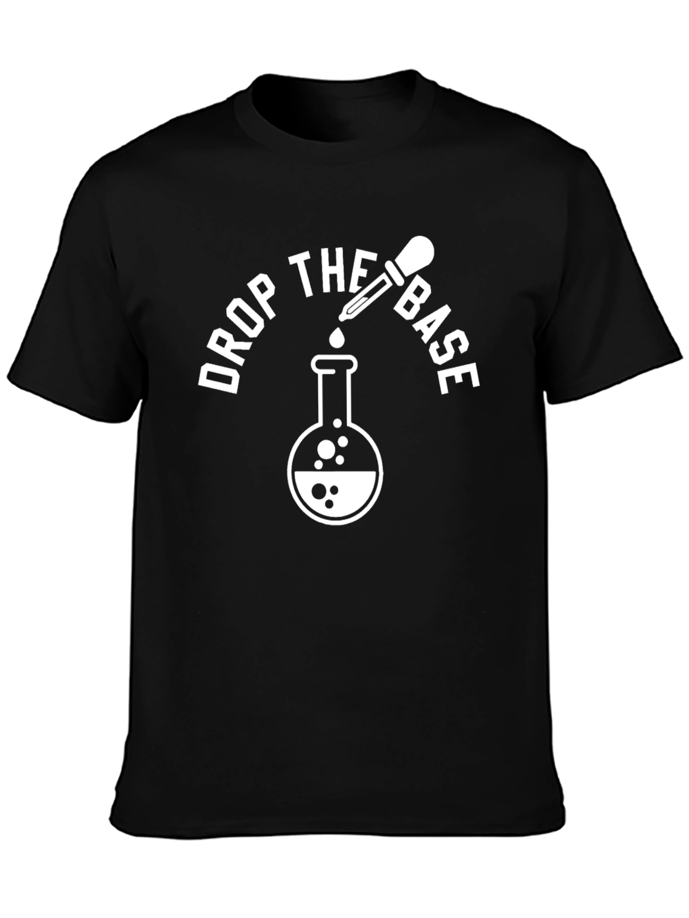 Drop The Base Graphic T-Shirt - Trendy Music Tee