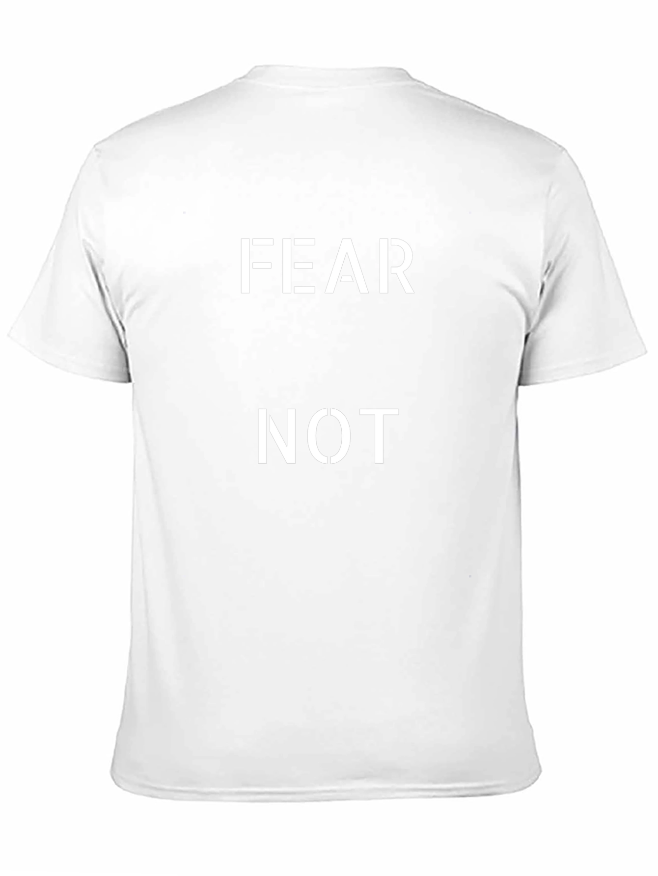Fear Not Graphic Tee - Stylish Comfort