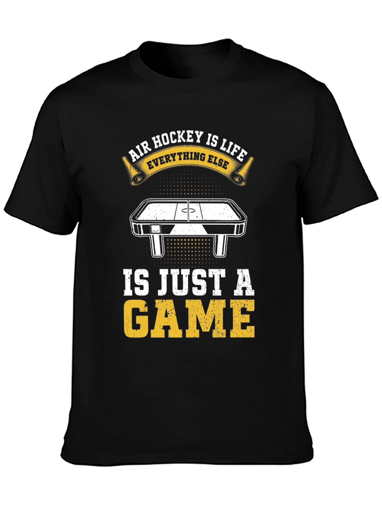 Air Hockey Is Life Graphic T-Shirt