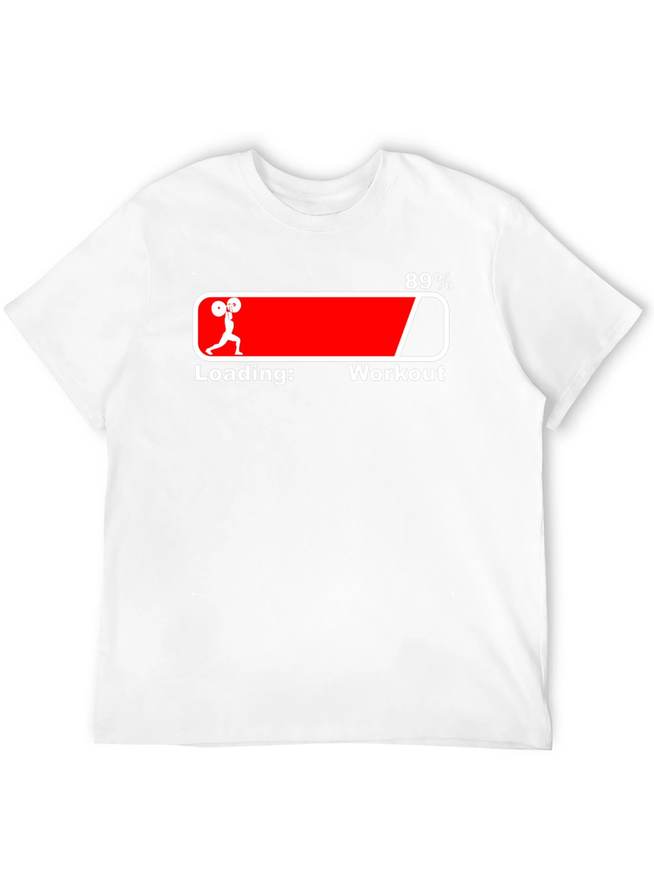 Workout Loading T-Shirt: Fitness Motivation Tee