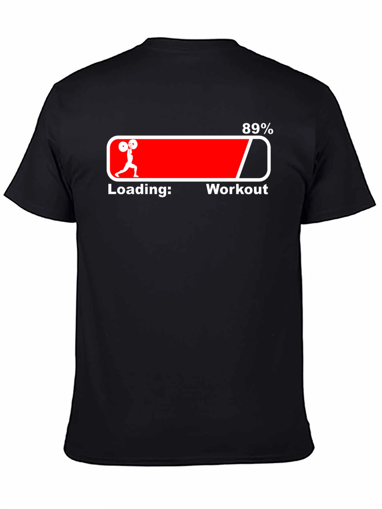Workout Loading T-Shirt: Fitness Motivation Tee