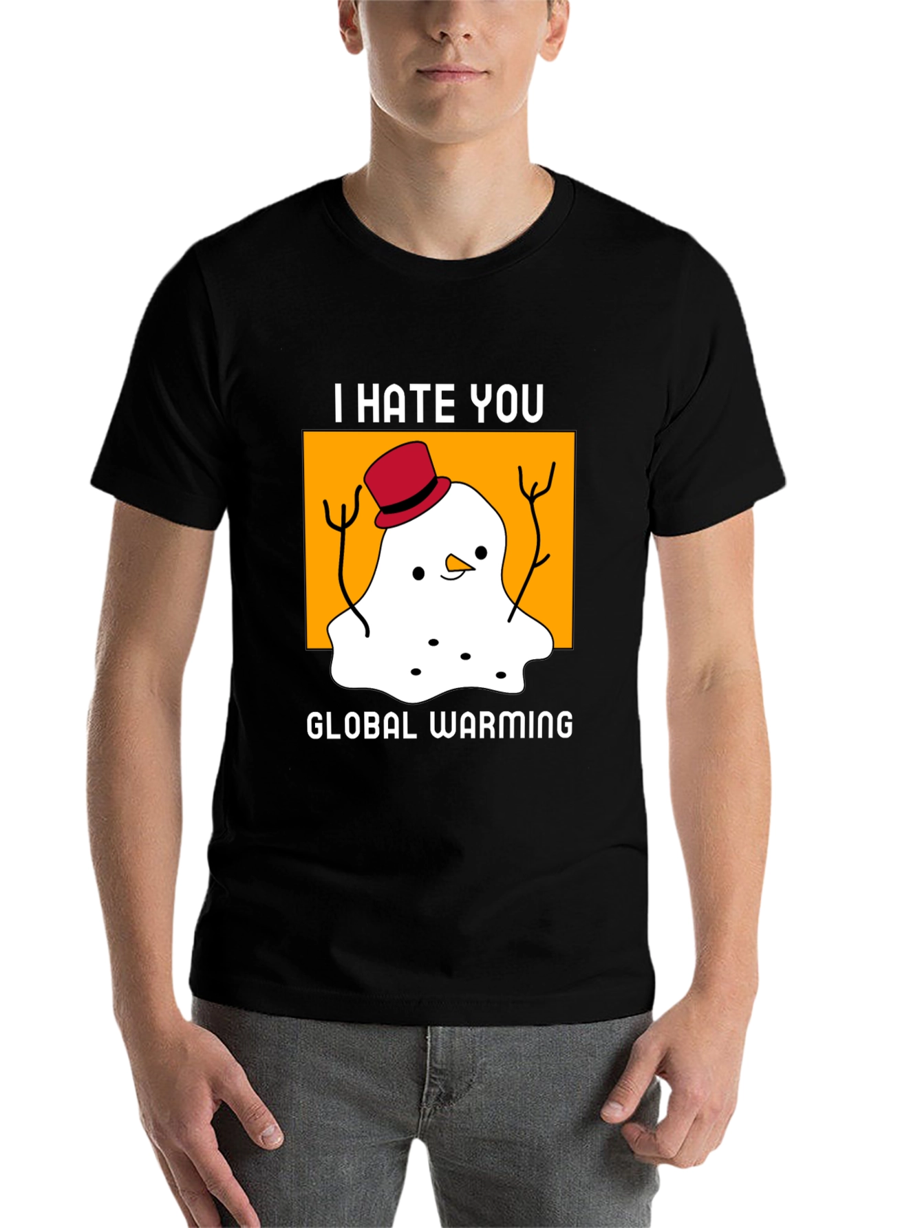 I Hate You Global Warming T-Shirt