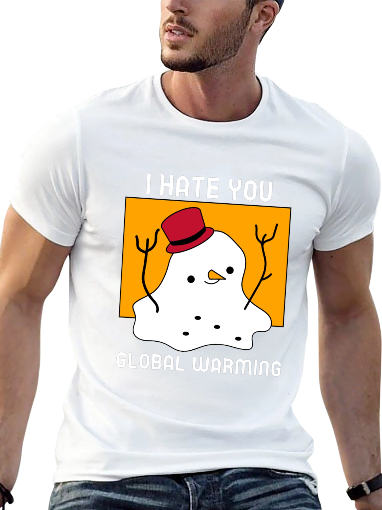 I Hate You Global Warming T-Shirt