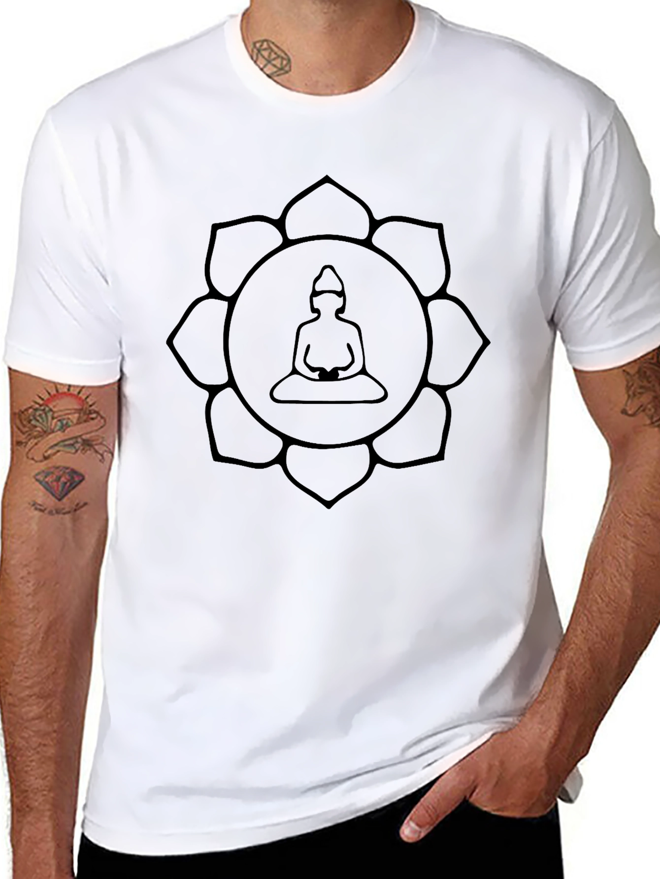 Meditative Lotus T-Shirt