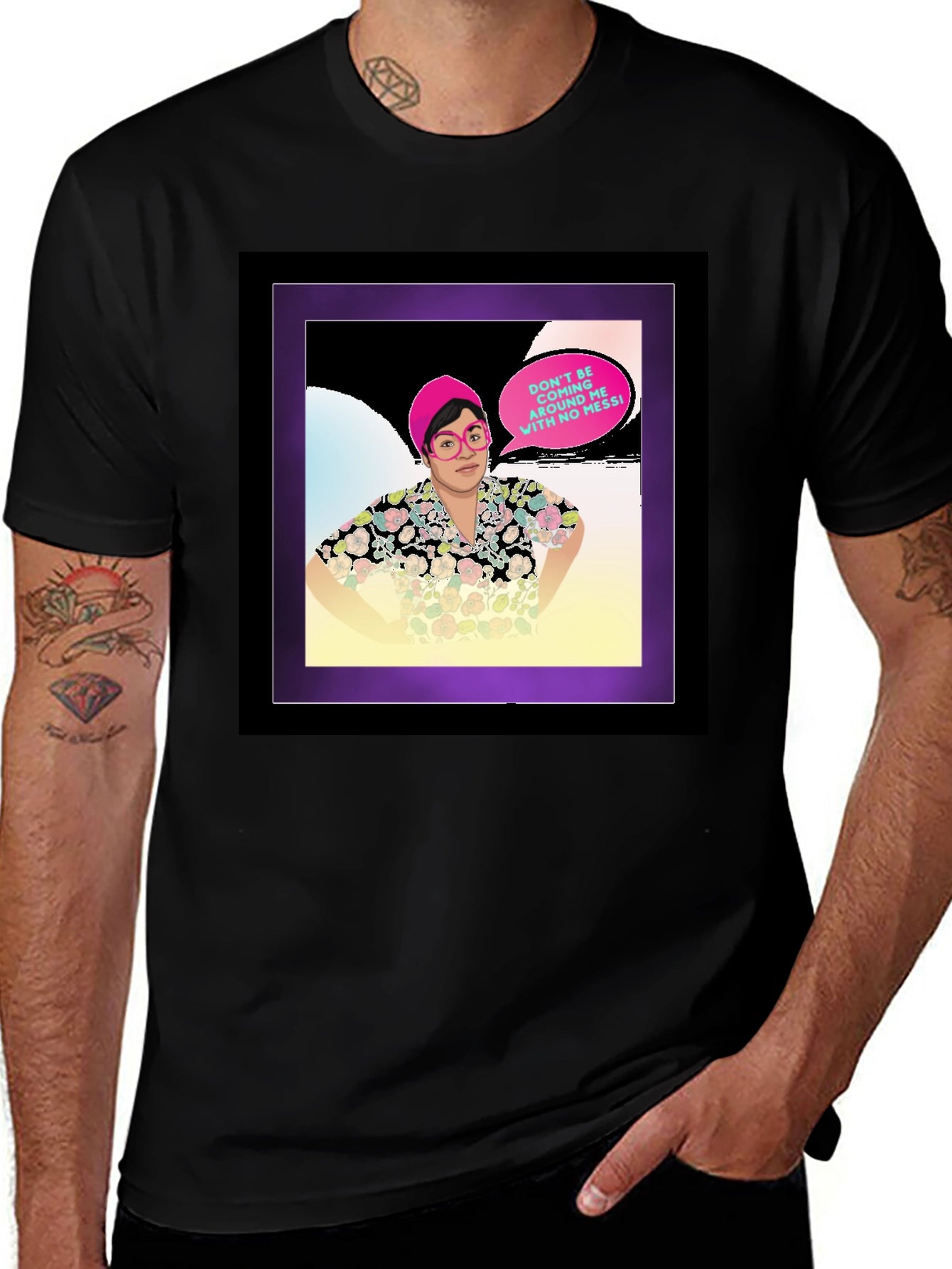 Fun Cartoon Graphic T-Shirt