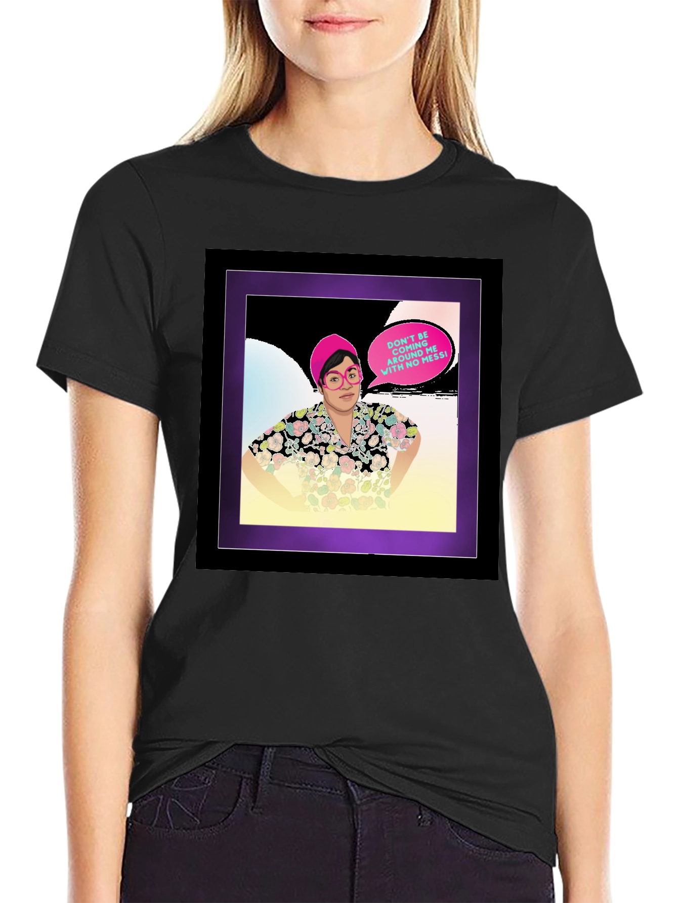 Fun Cartoon Graphic T-Shirt