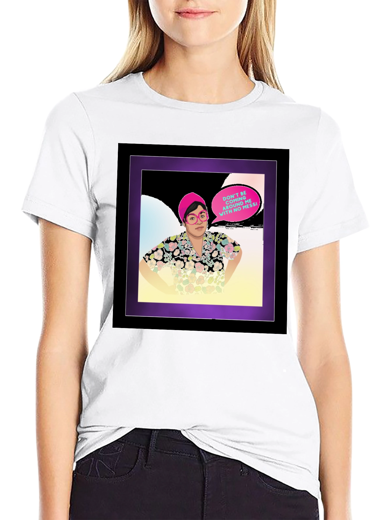Fun Cartoon Graphic T-Shirt