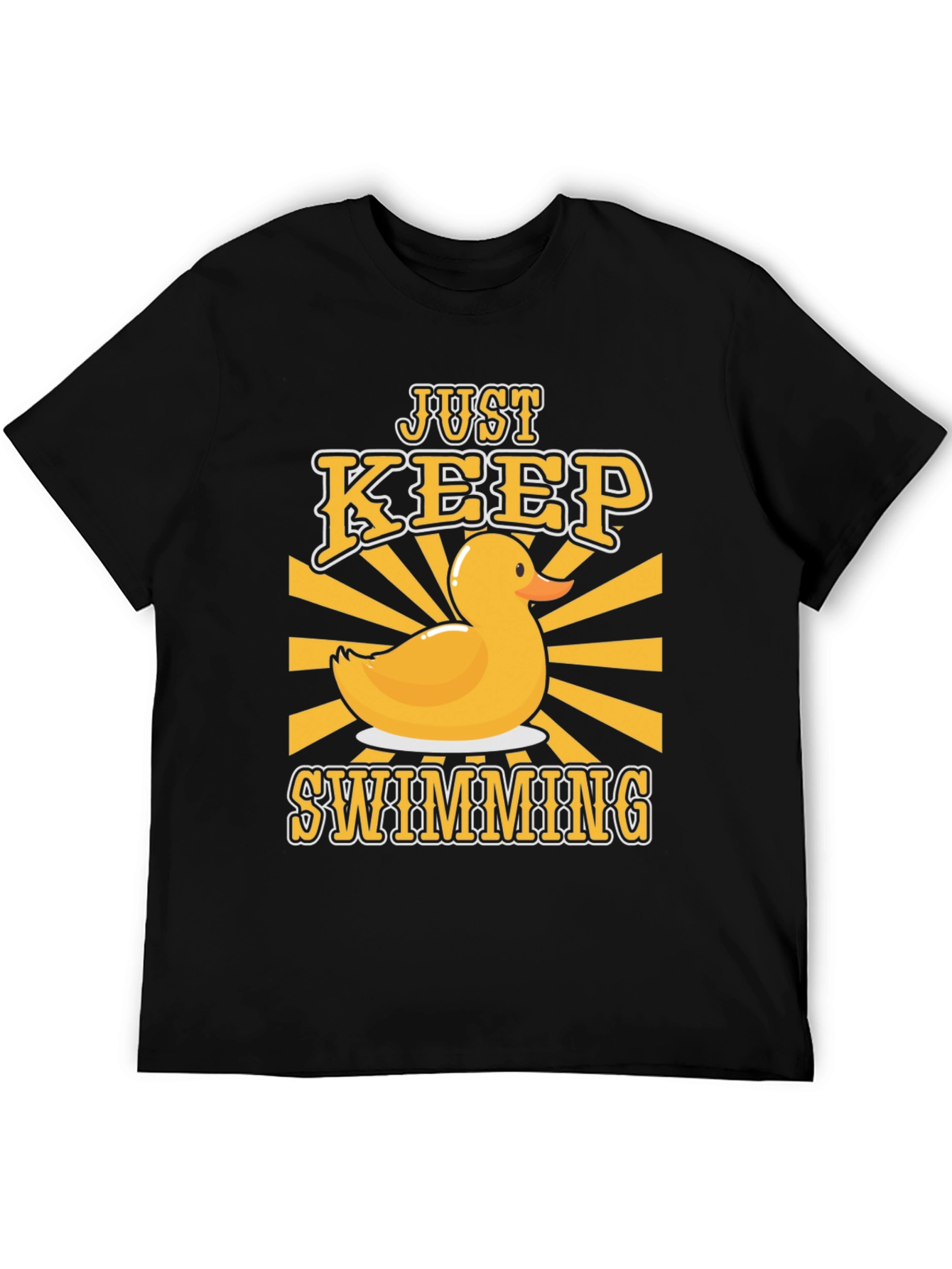 Just Keep Swimming Duck T-Shirt