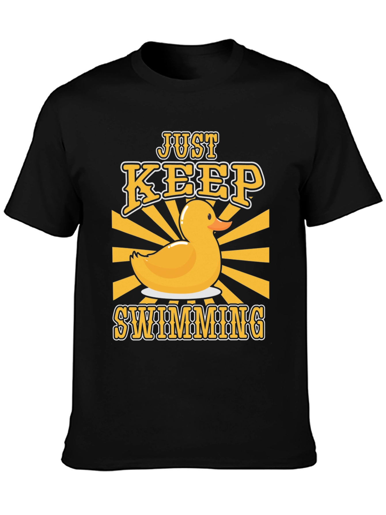 Just Keep Swimming Duck T-Shirt