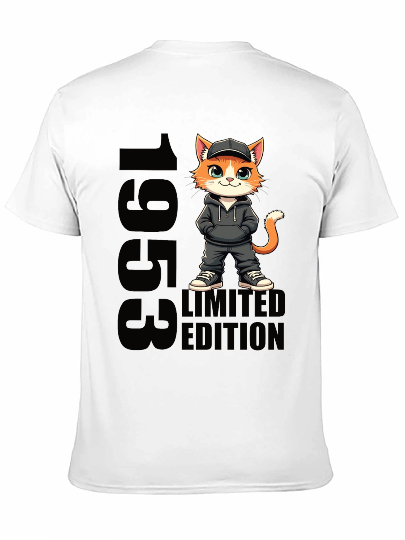 1953 Limited Edition Cat Graphic T-Shirt
