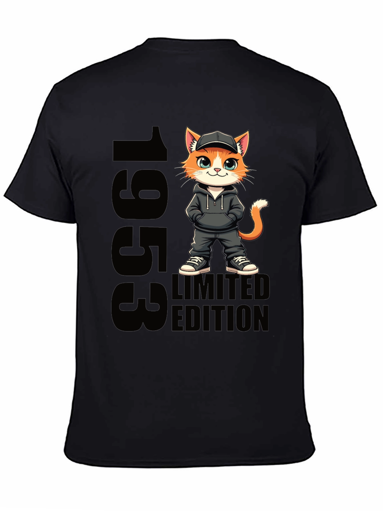 1953 Limited Edition Cat Graphic T-Shirt