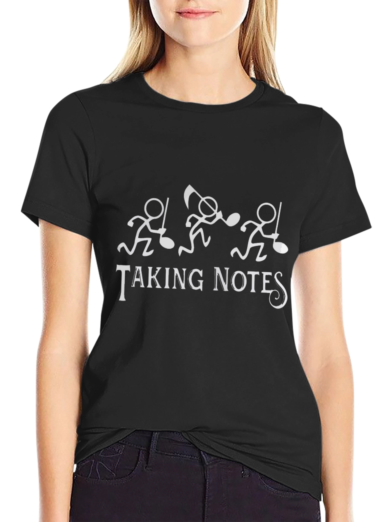 Taking Notes Music Lover Graphic Tee