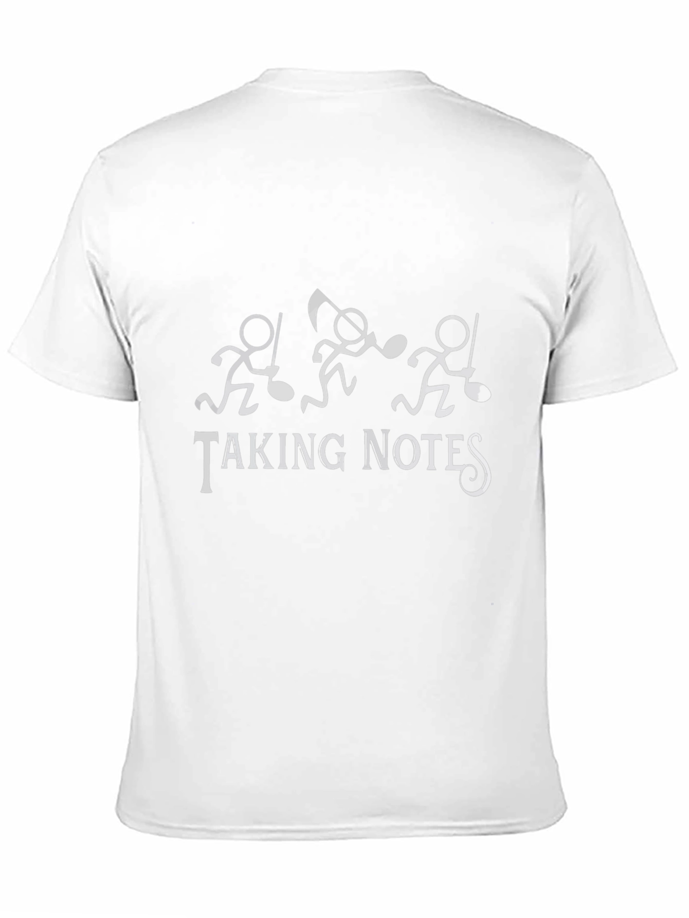 Taking Notes Music Lover Graphic Tee