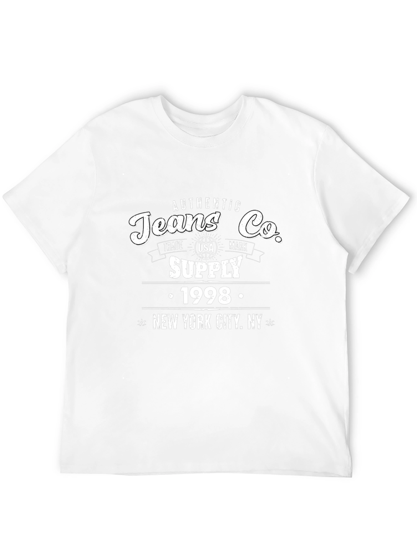 Authentic Jeans Co. 1998 Black T-Shirt