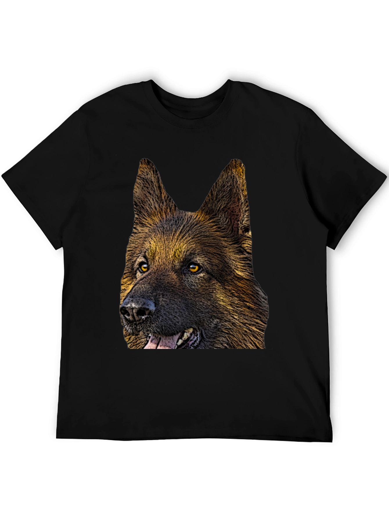 German Shepherd Graphic Tee - Dog Lovers Gift