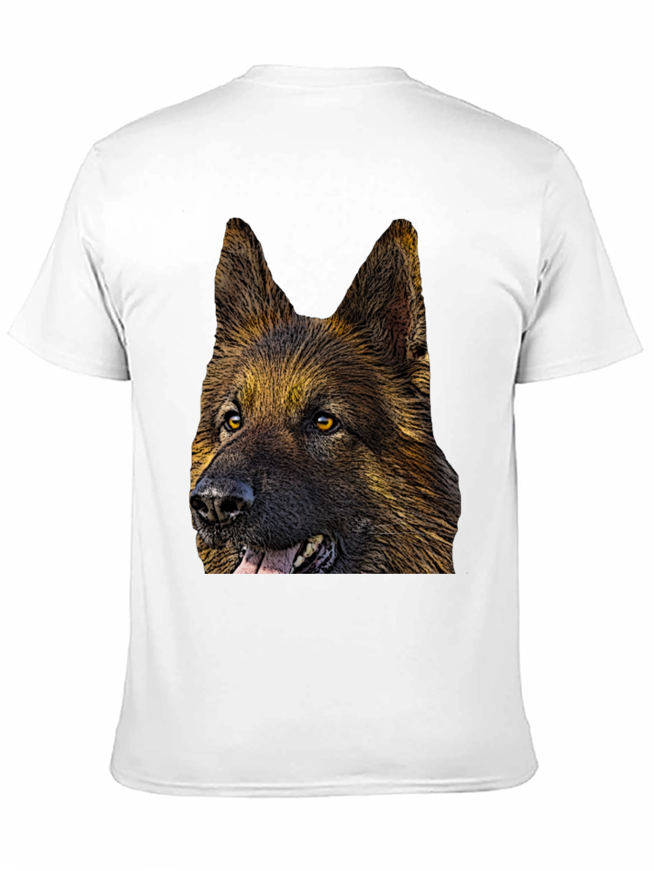 German Shepherd Graphic Tee - Dog Lovers Gift