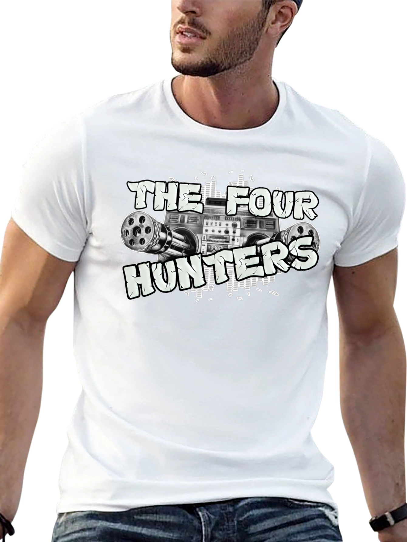 The Four Hunters T-Shirt - Novelty Graphic Tee