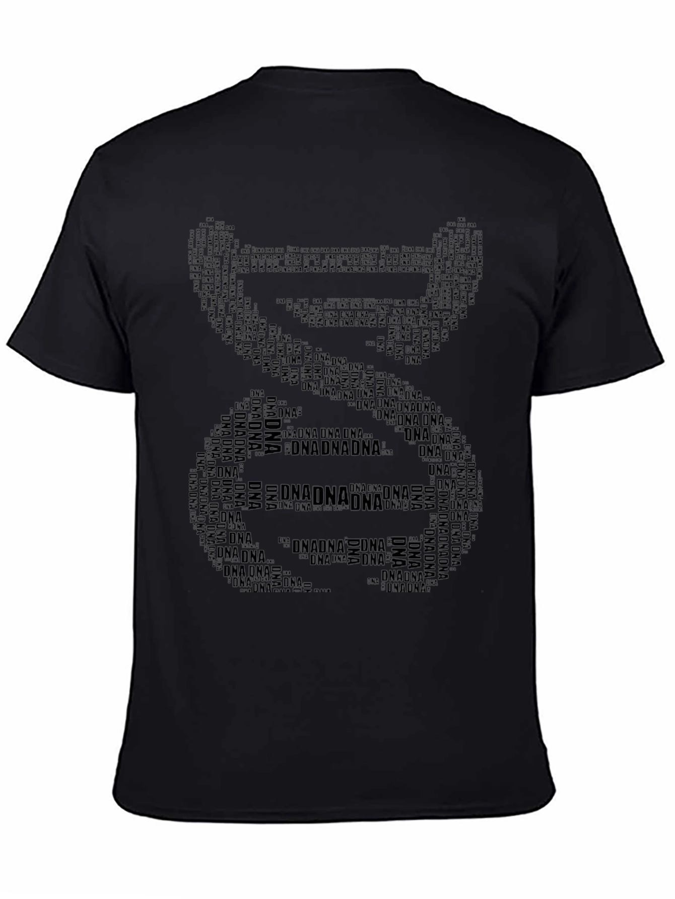 DNA Word Art Graphic T-Shirt