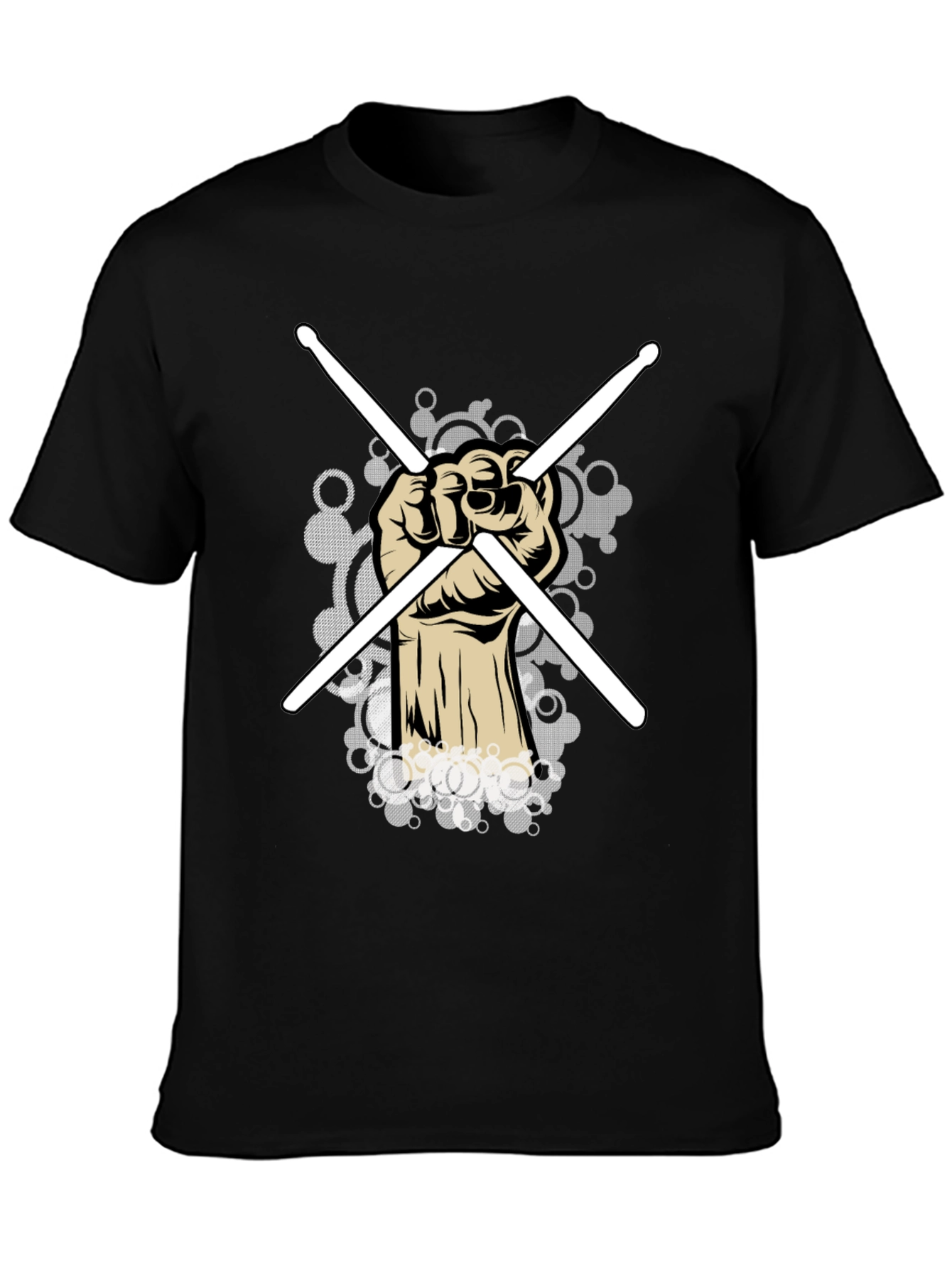 Drummer Fist T-Shirt - Music Lover Tee