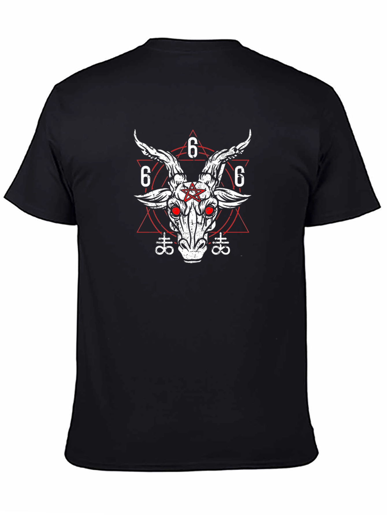 Occult Goat Graphic Tee - Black
