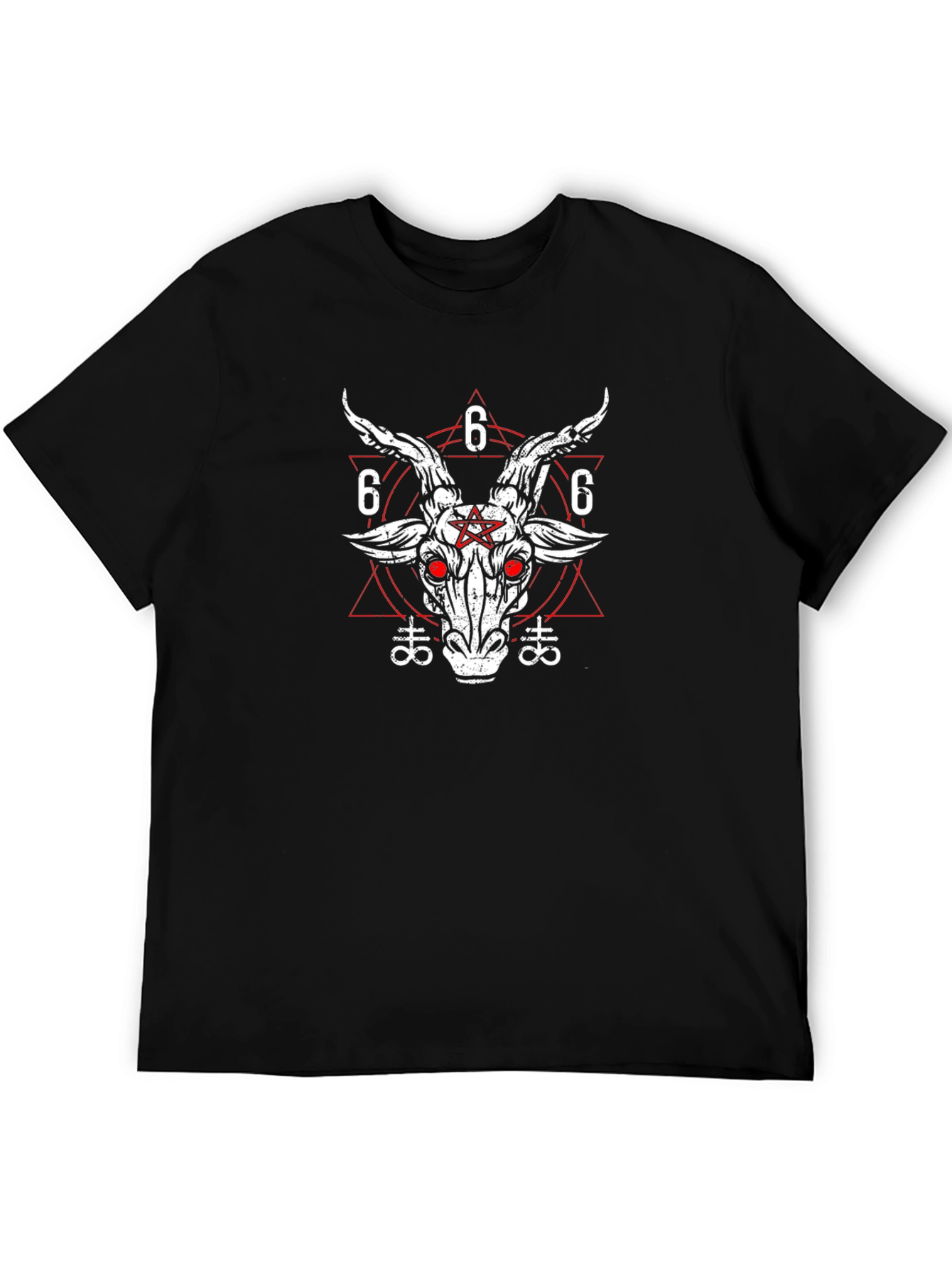 Occult Goat Graphic Tee - Black
