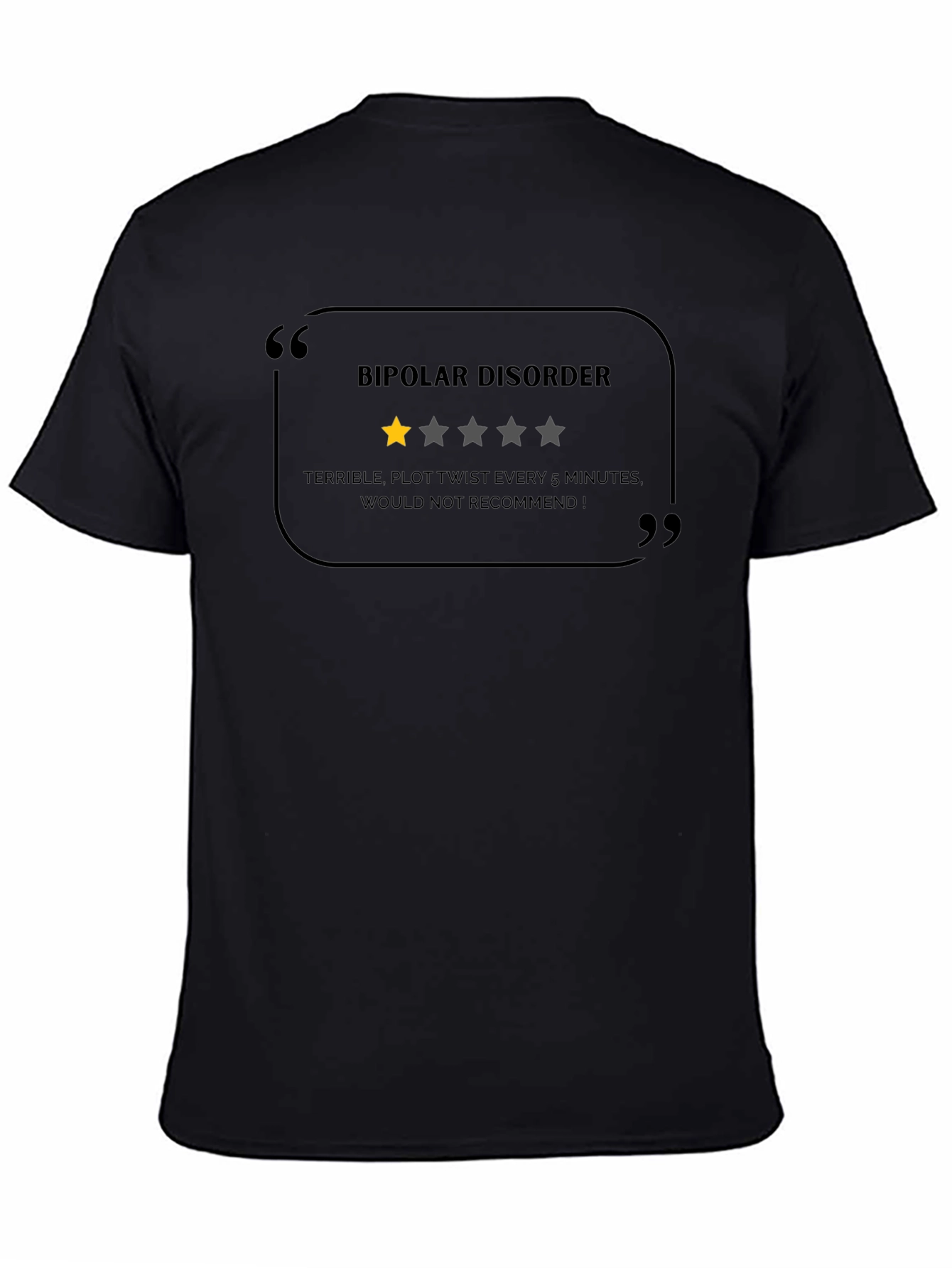 Bipolar Disorder Review Graphic Tee