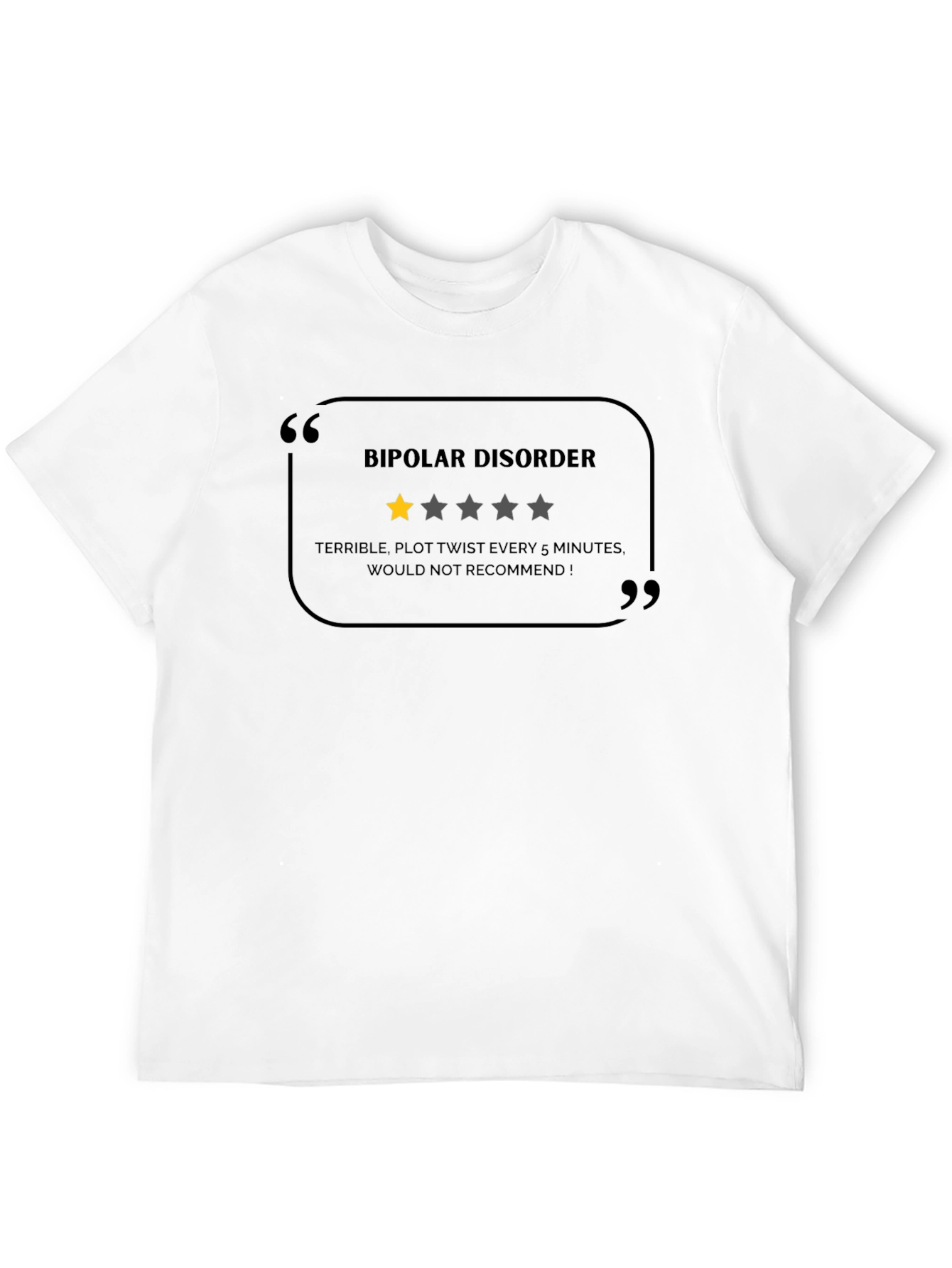 Bipolar Disorder Review Graphic Tee