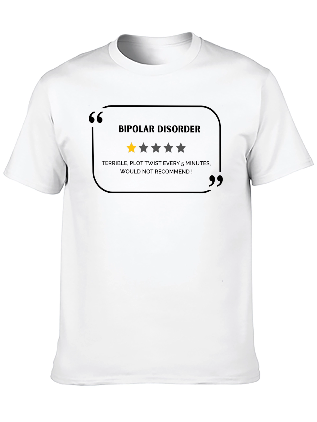 Bipolar Disorder Review Graphic Tee