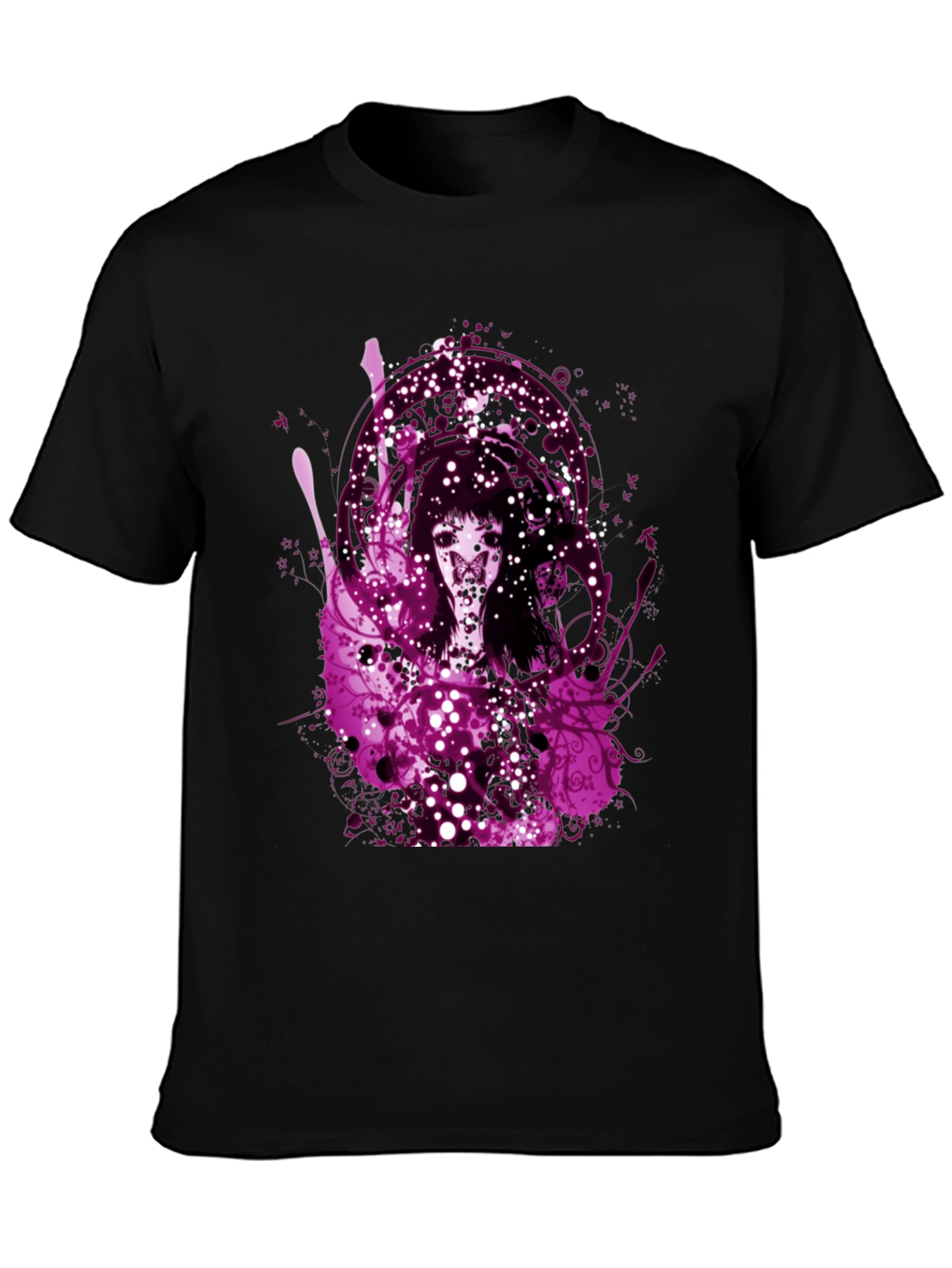 Gothic Art T-Shirt - Mens Black Tee