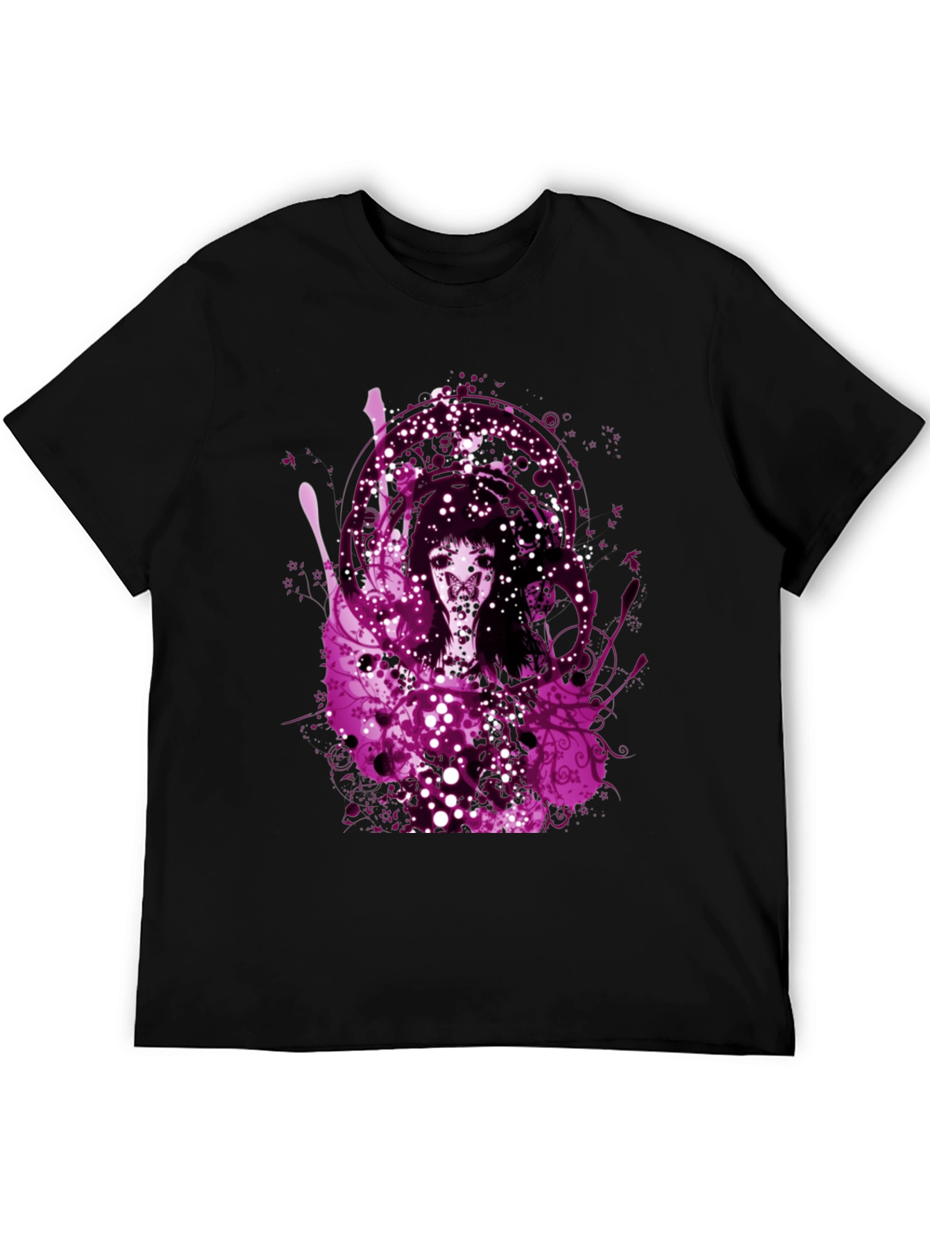 Gothic Art T-Shirt - Mens Black Tee