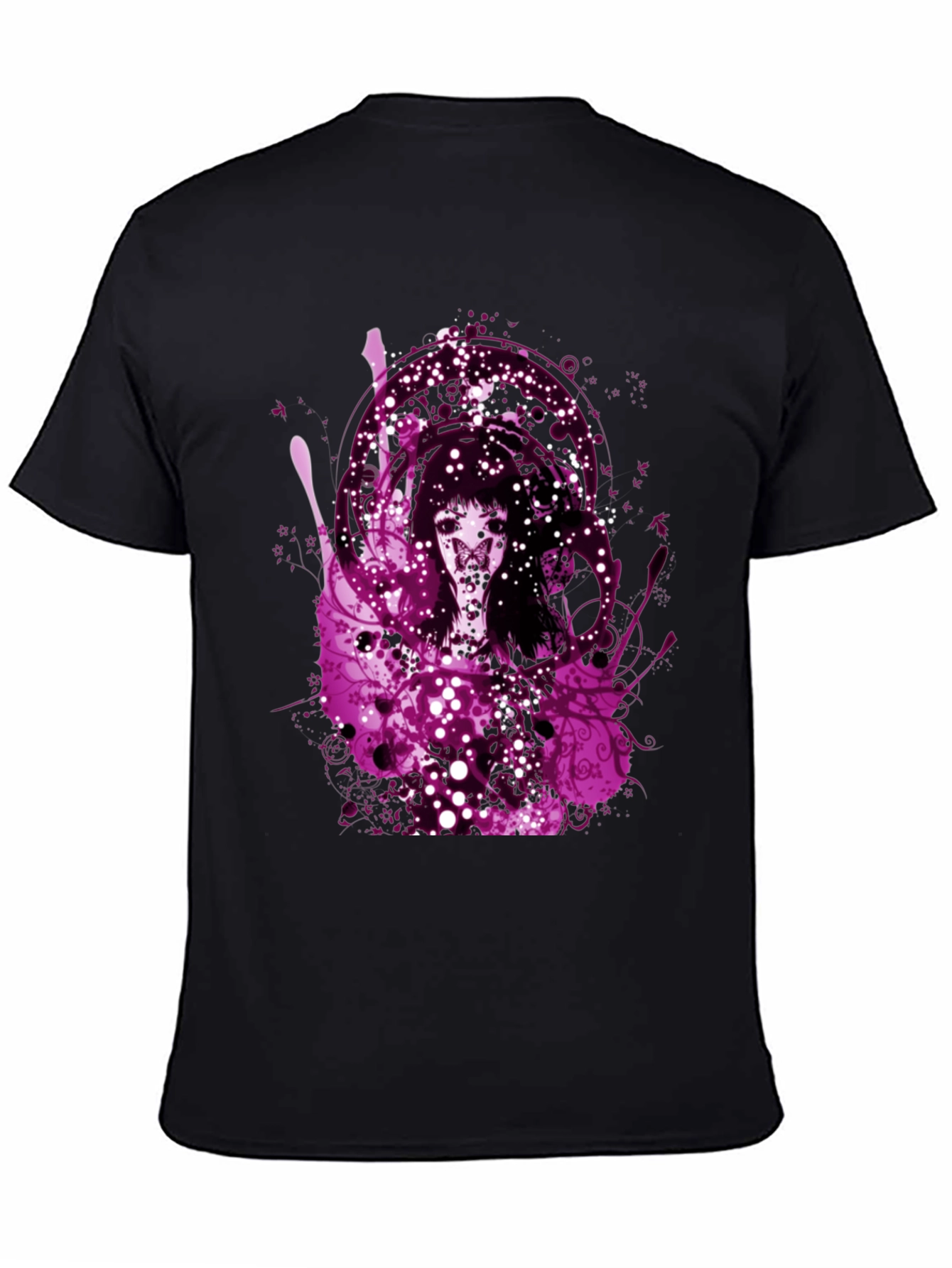 Gothic Art T-Shirt - Mens Black Tee