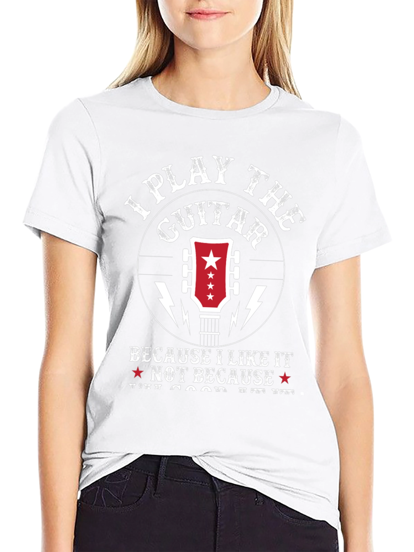 I Play The Guitar T-Shirt - Musician Apparel