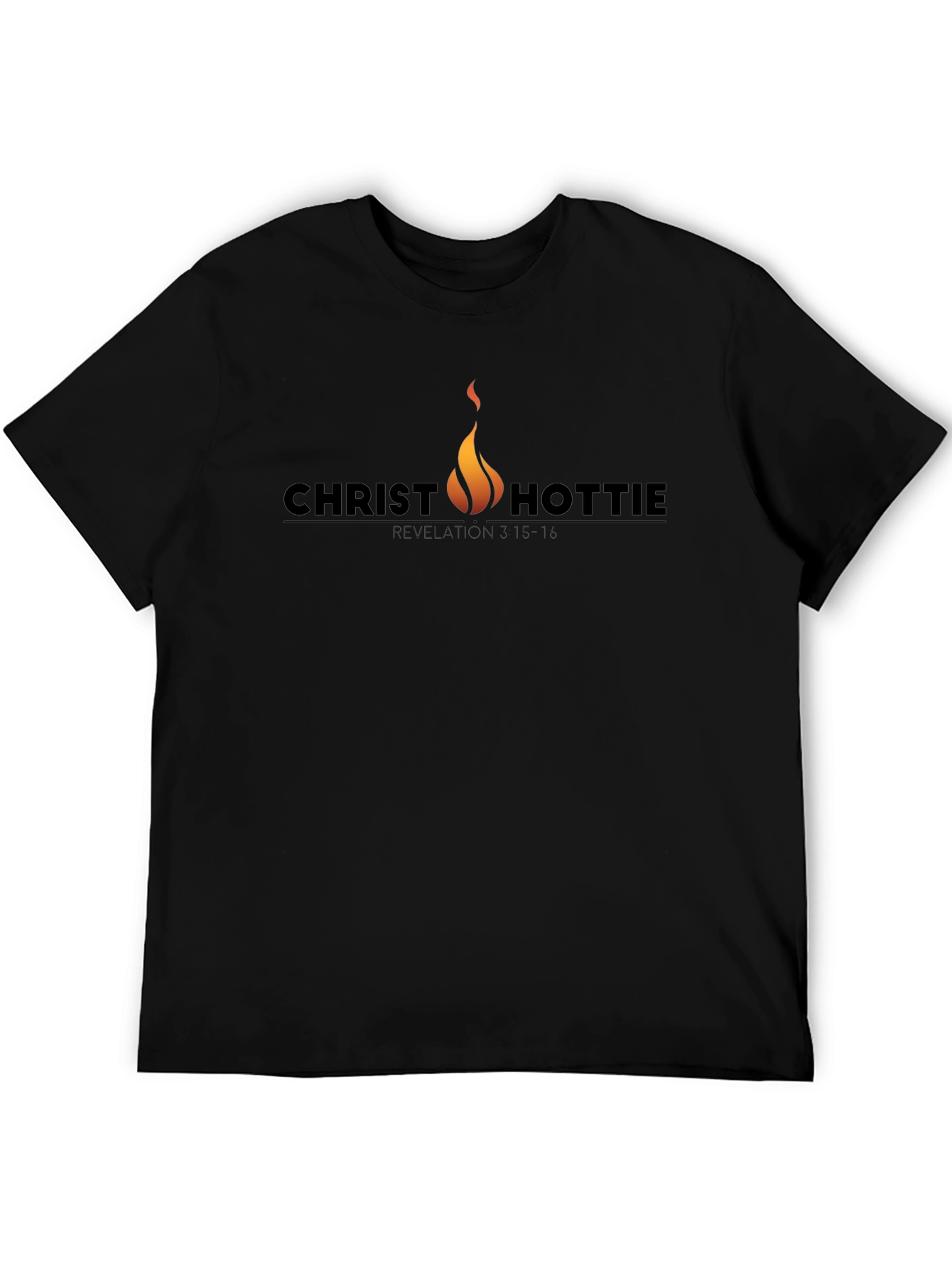 Christ Hottie Graphic Tee - Revelation 3:15-16