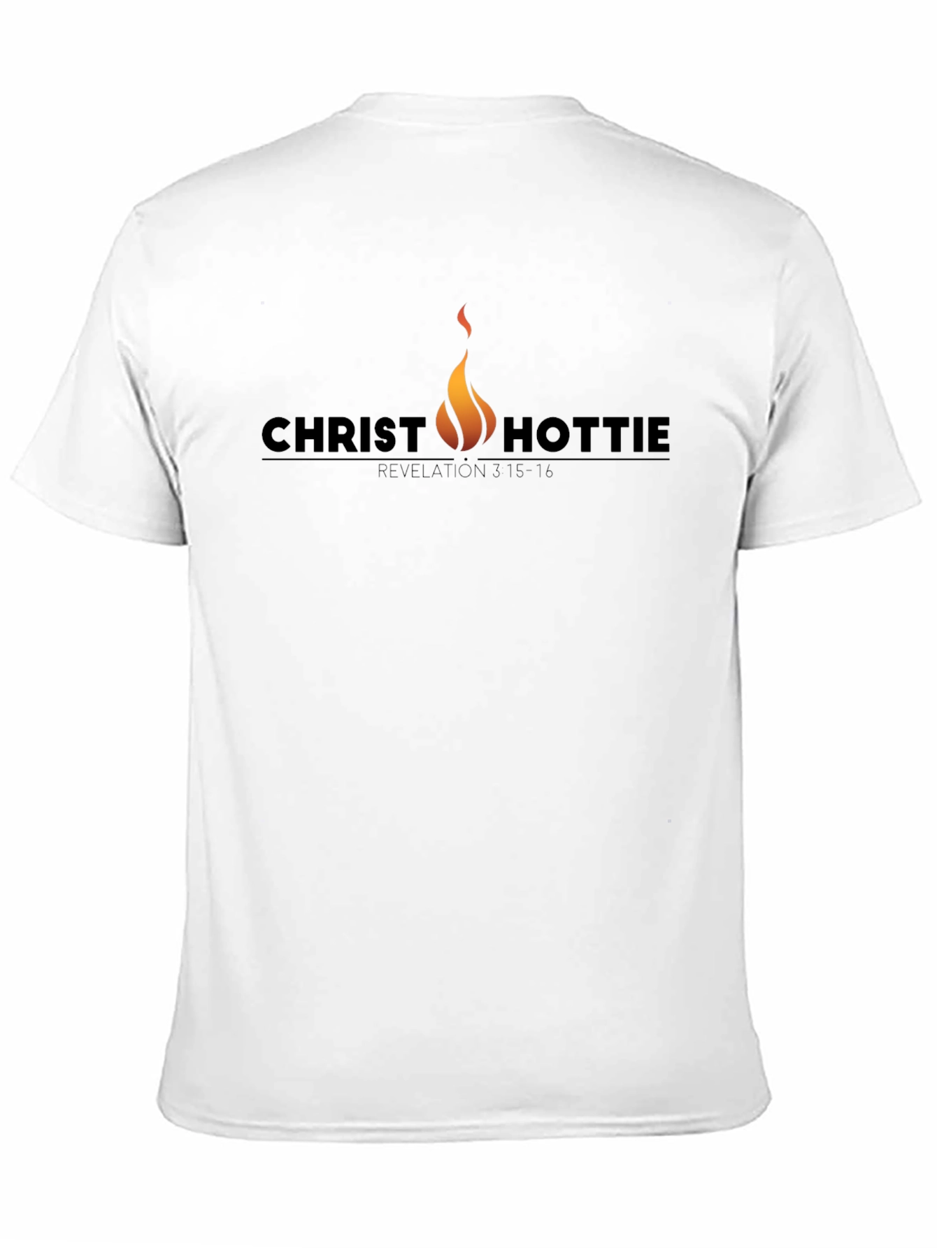 Christ Hottie Graphic Tee - Revelation 3:15-16