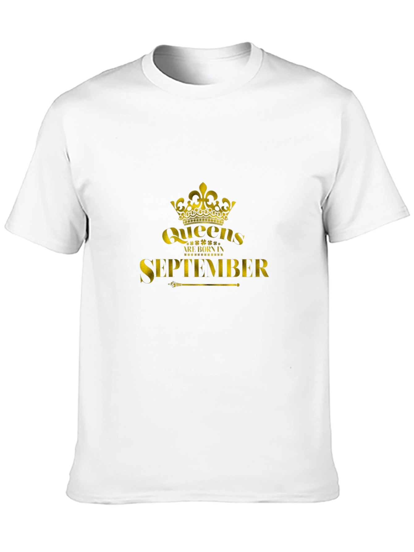 Queens are Born in September T-Shirt