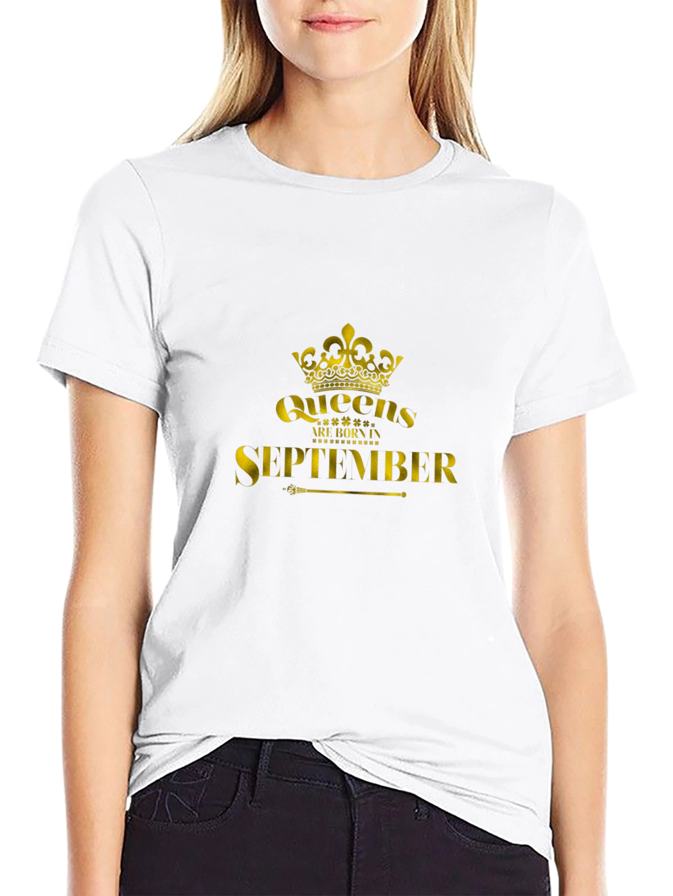 Queens are Born in September T-Shirt