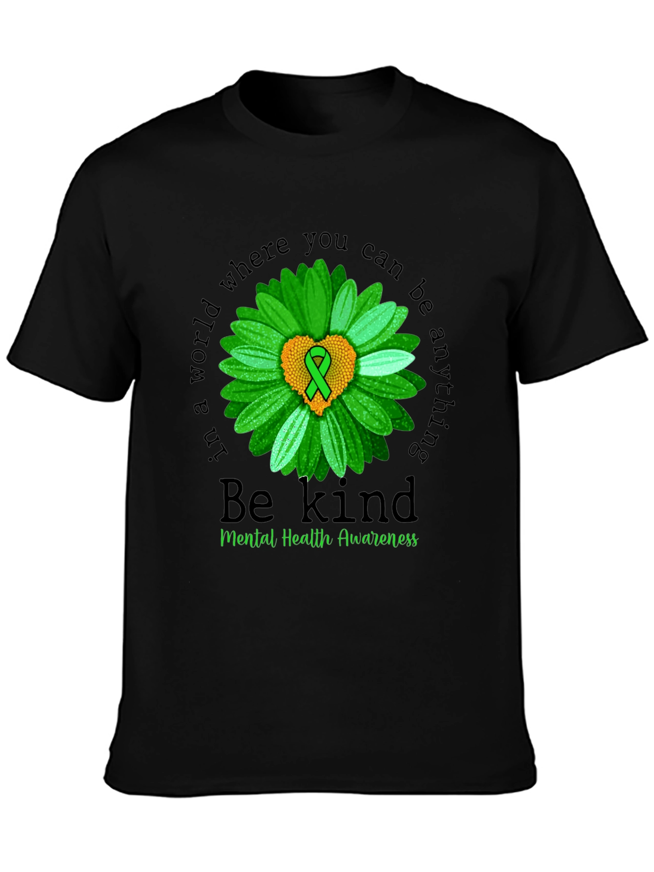 Be Kind Mental Health Awareness T-Shirt