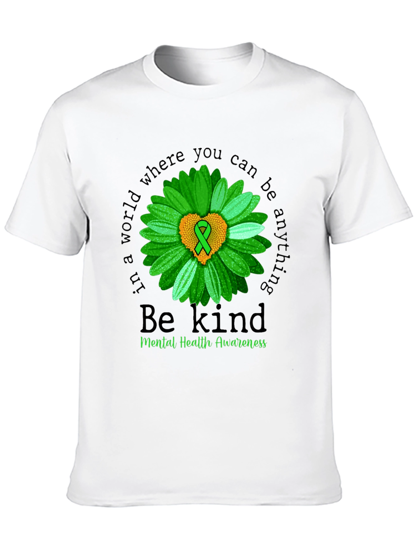 Be Kind Mental Health Awareness T-Shirt