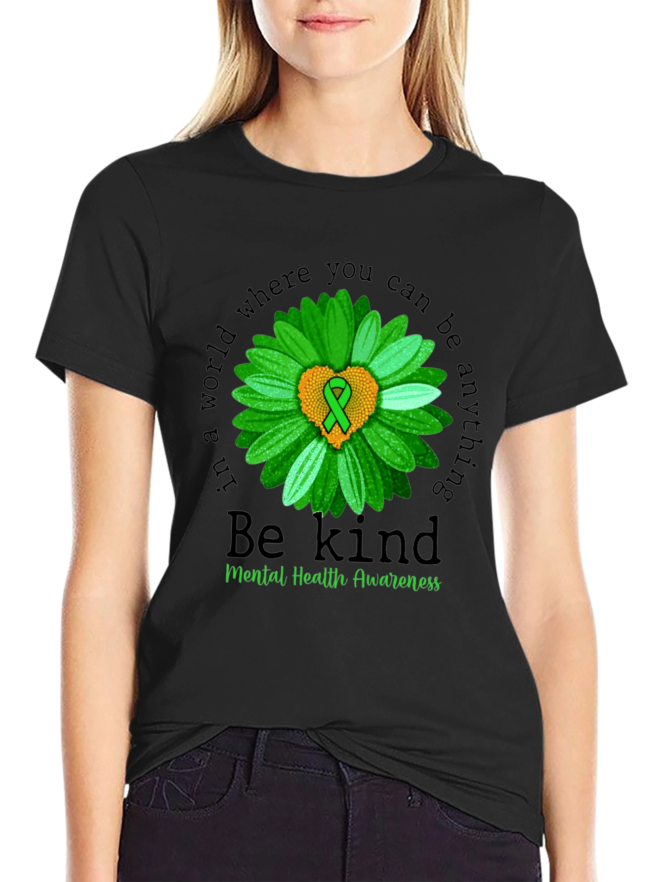 Be Kind Mental Health Awareness T-Shirt