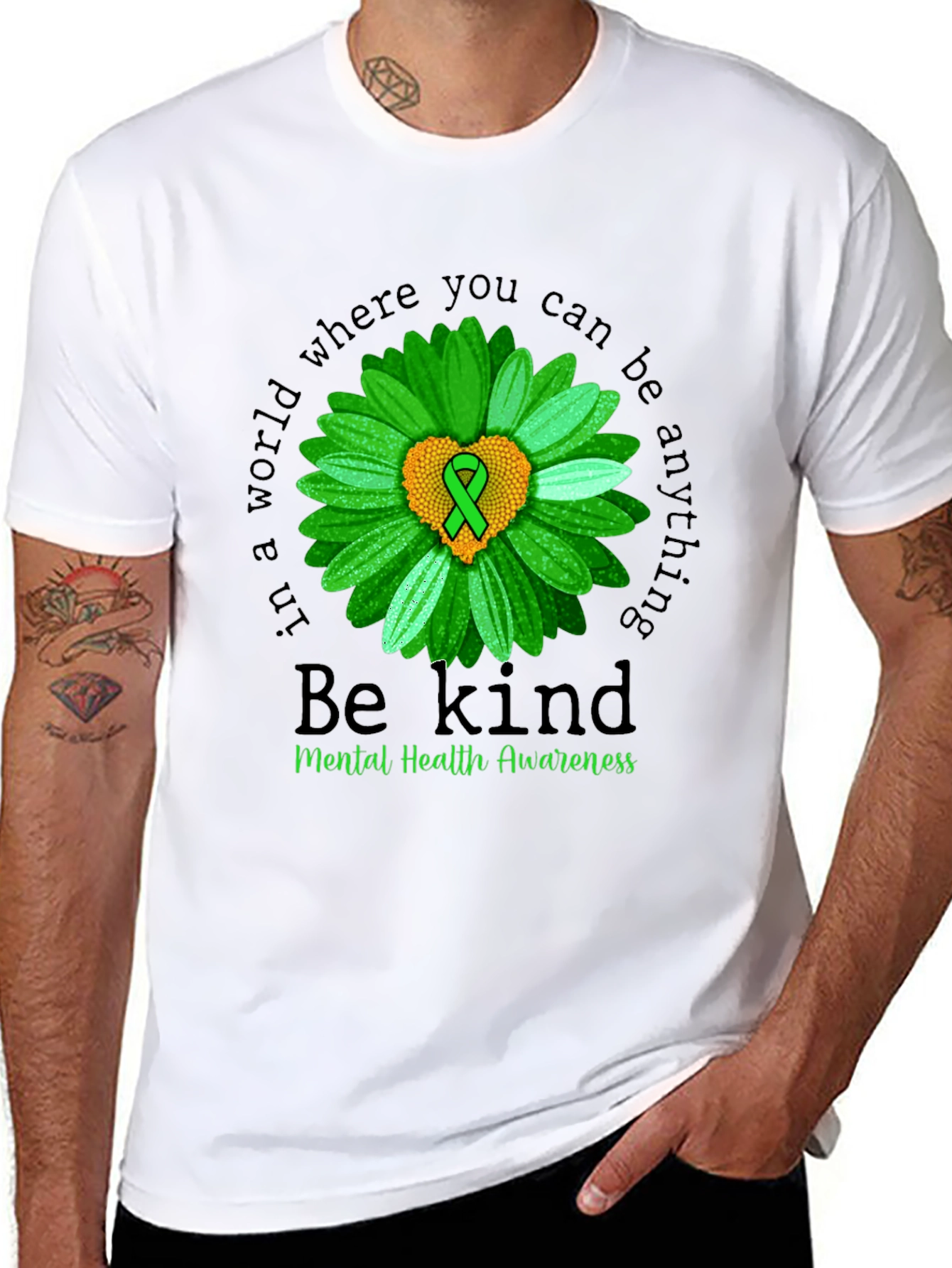 Be Kind Mental Health Awareness T-Shirt