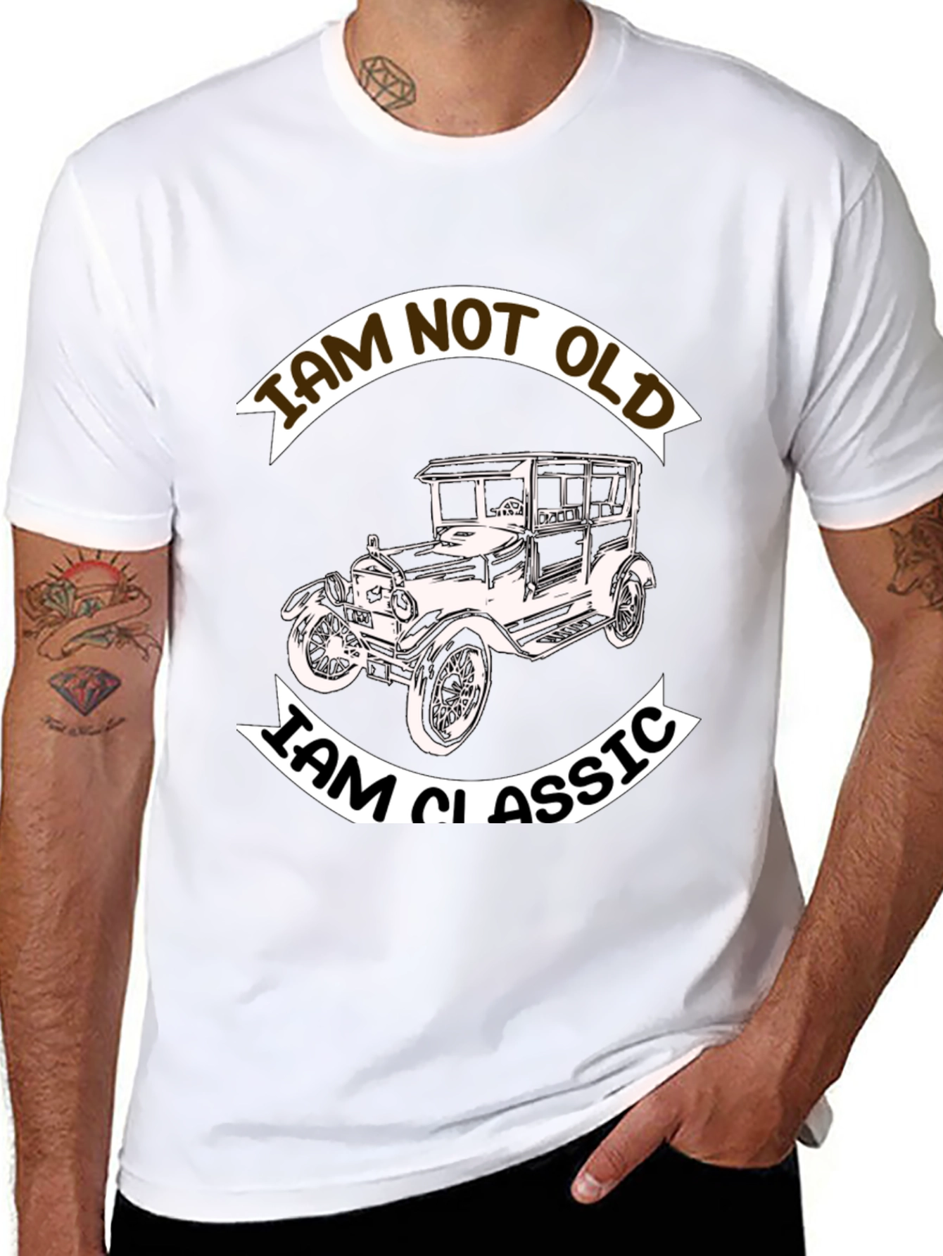 I Am Not Old I Am Classic Car T-Shirt