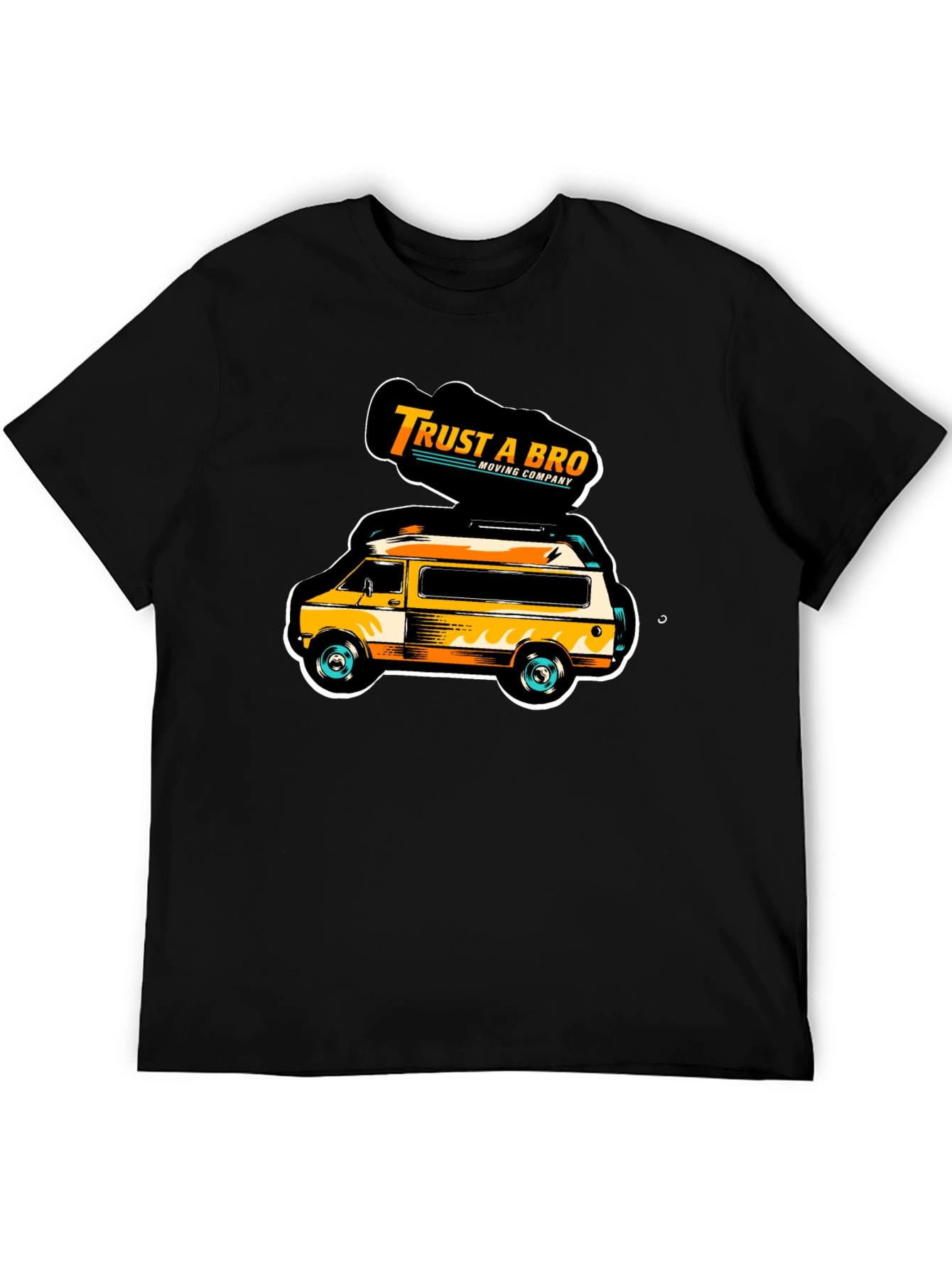 Trust A Bro Moving Company Graphic T-Shirt