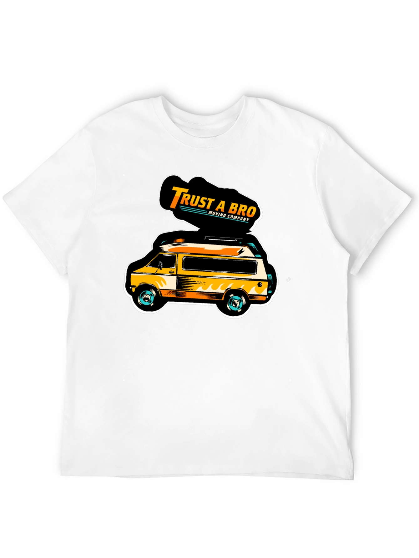 Trust A Bro Moving Company Graphic T-Shirt