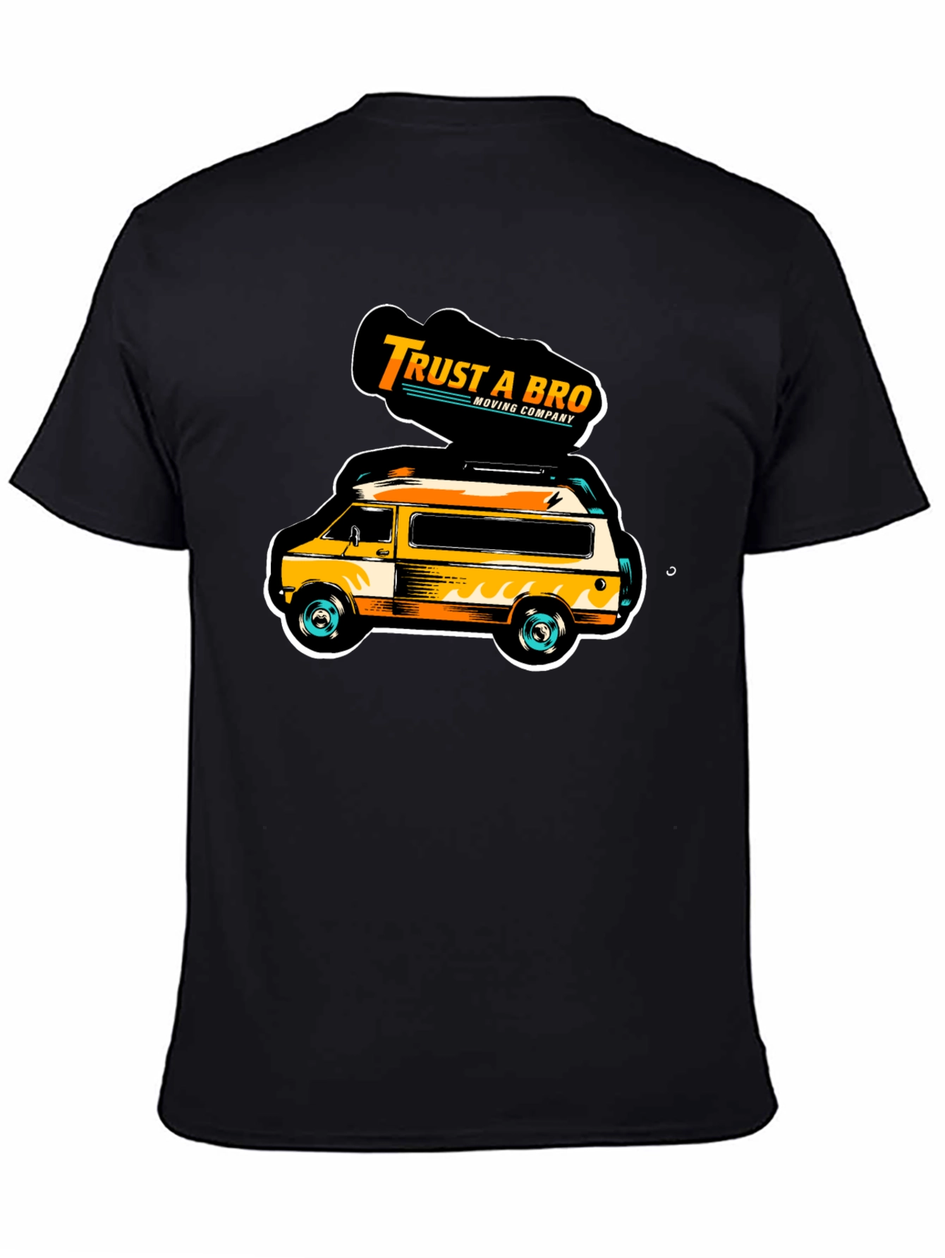 Trust A Bro Moving Company Graphic T-Shirt