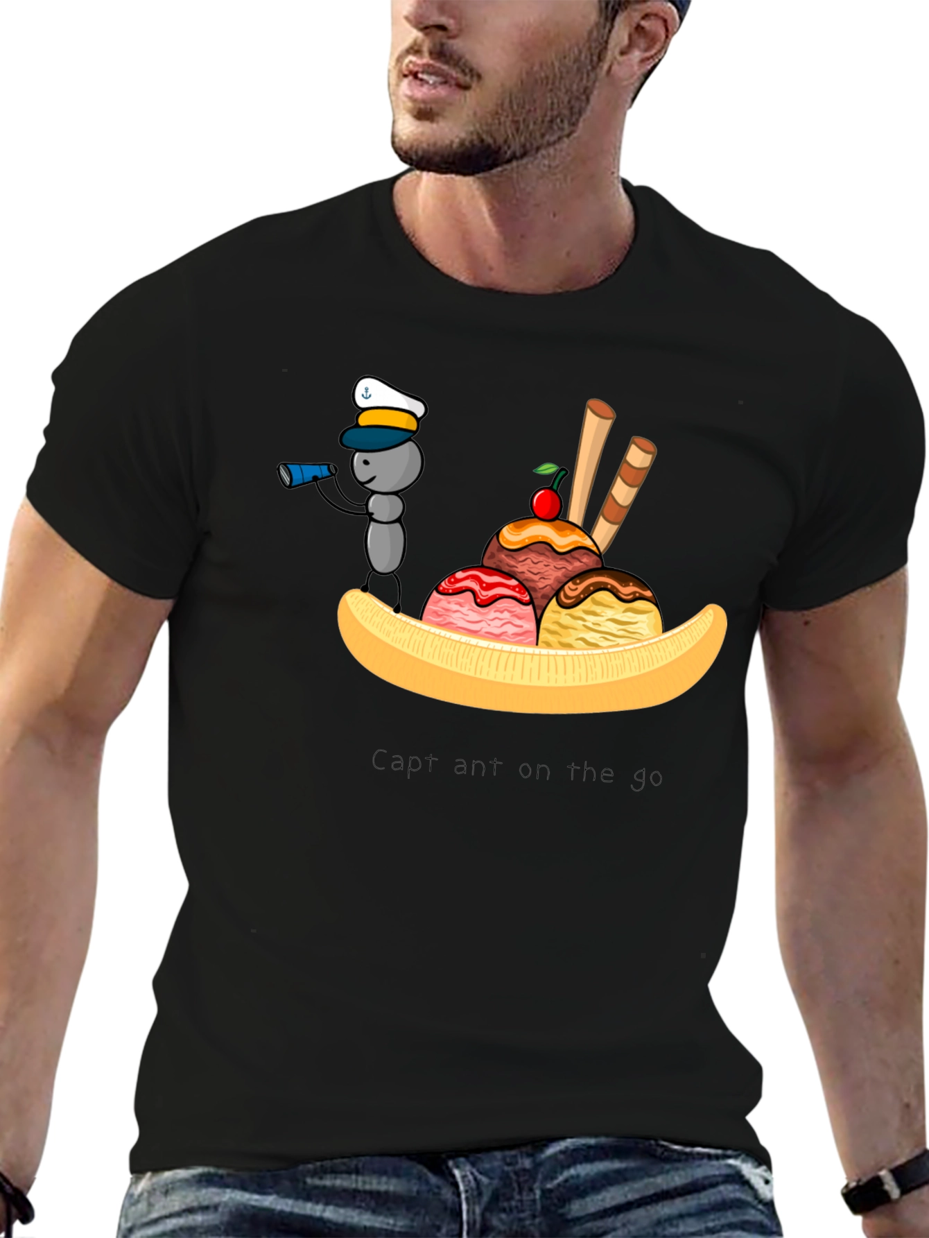 Capt Ant on the go T-Shirt