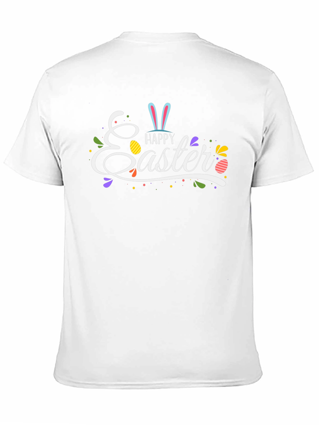 Happy Easter Black T-Shirt