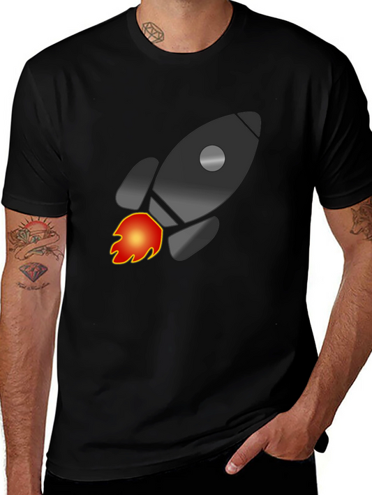 Rocket Graphic T-Shirt - Blast Off in Style!