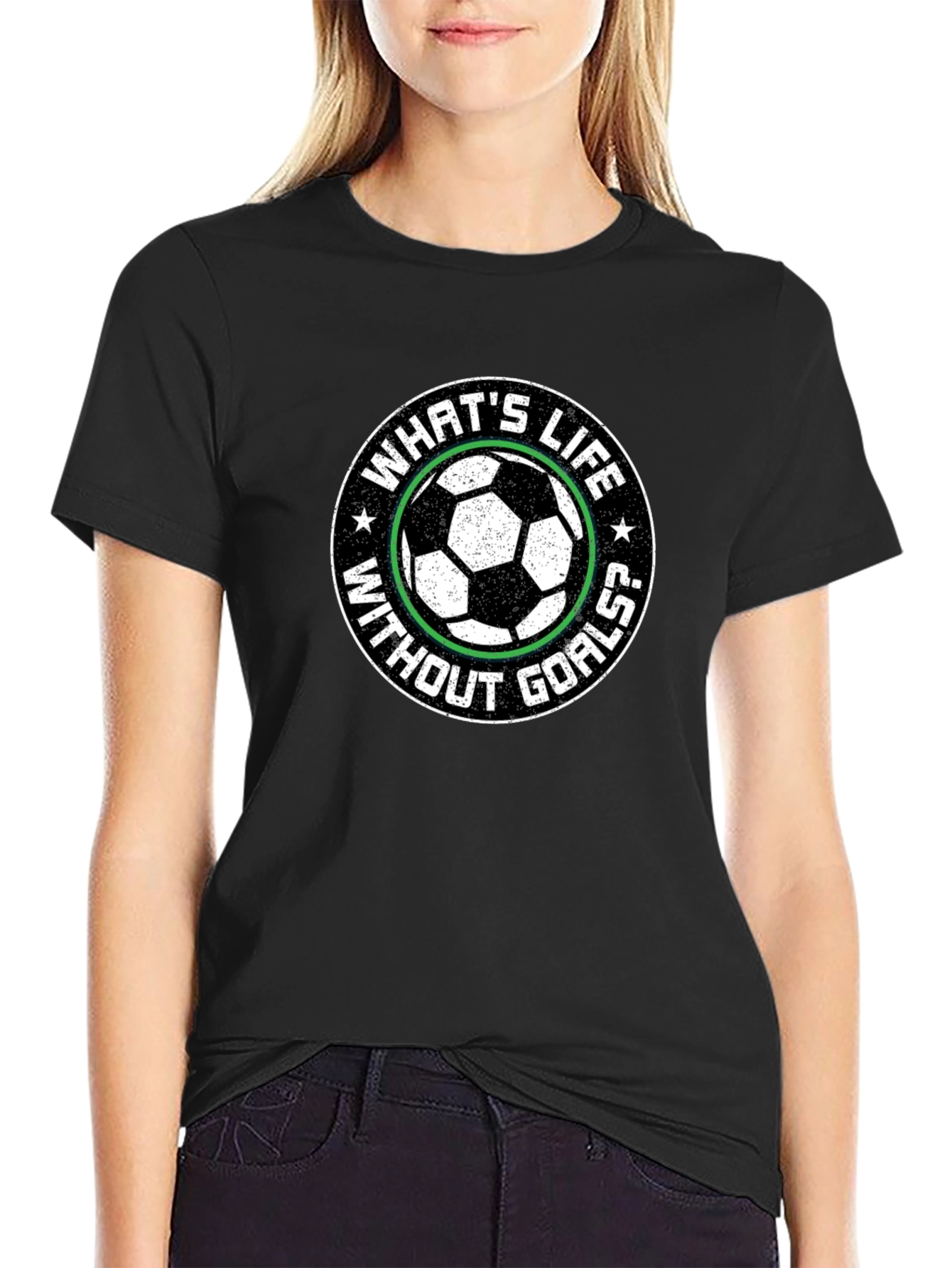 Soccer Goals T-Shirt - Whats Life Without Goals?