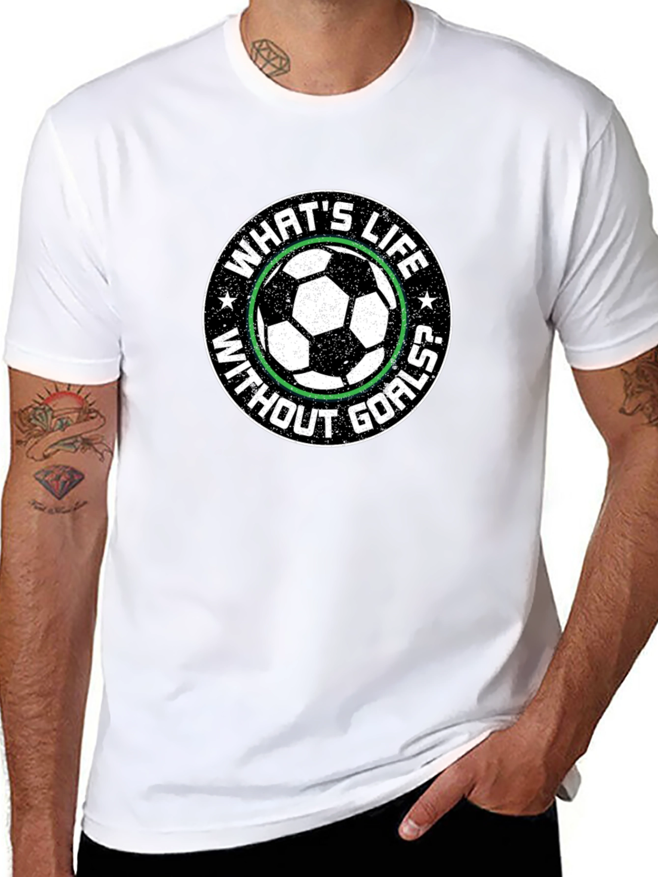 Soccer Goals T-Shirt - Whats Life Without Goals?